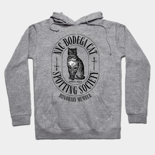 Bodega Cat Spotting Society Hoodie by Bodega Cats of New York